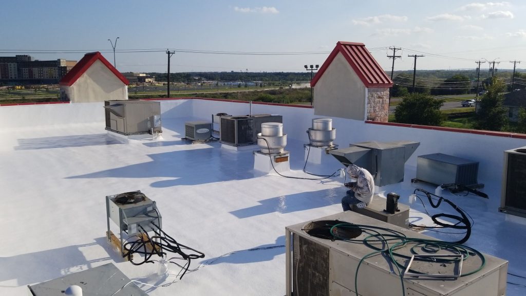 Coating Project Longhorn Commercial Roofing